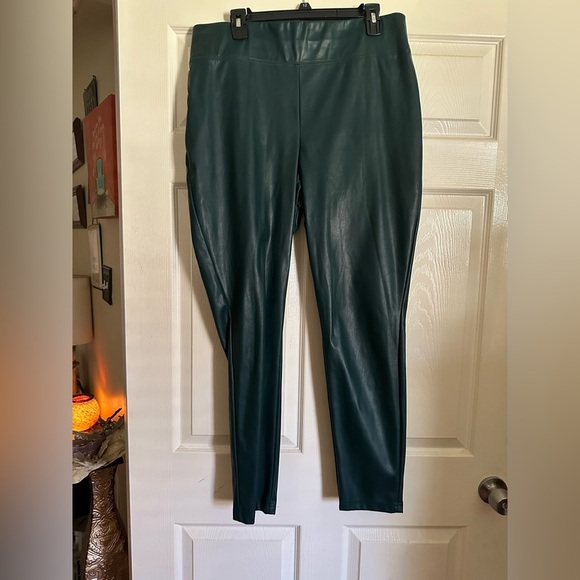 INC Faux Leather Leggings - Picture 1 of 4